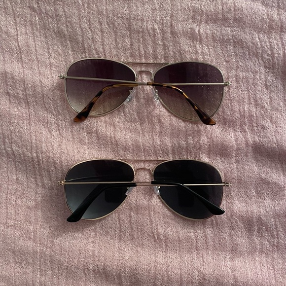 Pair of Nordstrom Rack Aviator Sunglasses - Picture 3 of 9
